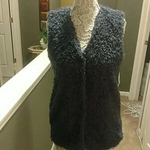 DESIGN LAB FUR VEST